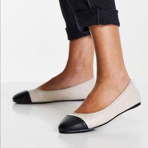 ASOS Quilted Ballet Flats